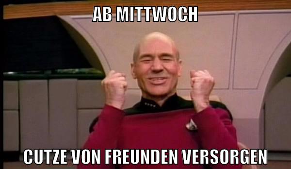 ab mittwoch cutze von freunden versorgen
