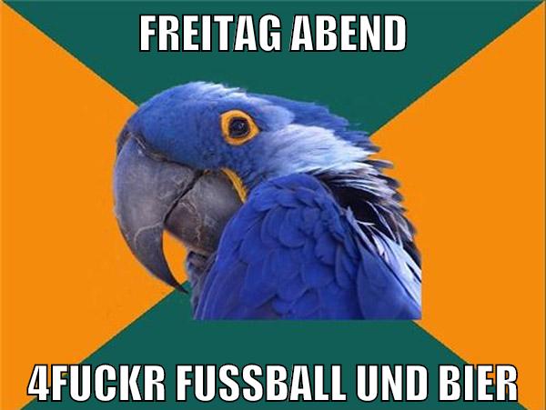 freitag abend 4fuckr fußball und bier
