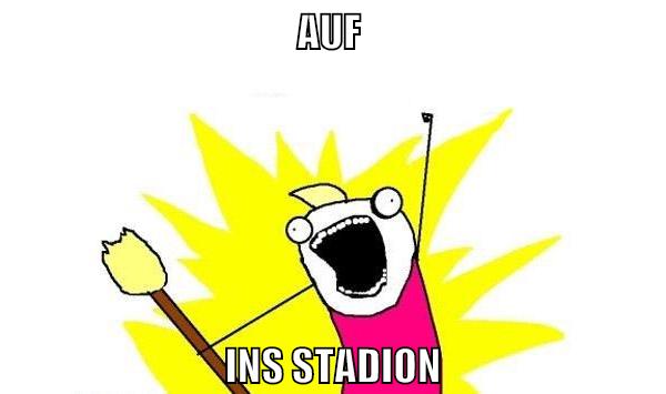 auf ins stadion