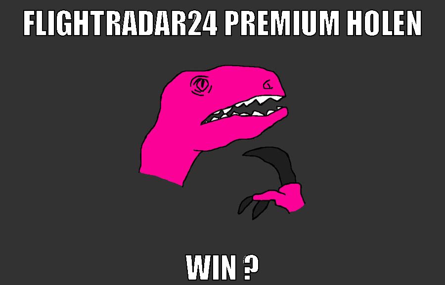 flightradar24 premium holen win ?