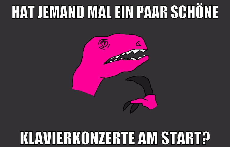 hat jemand mal ein paar schöne klavierkonzerte am start?