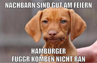 nachbarn sind gut am feiern hamburger fuggr komben nicht ran