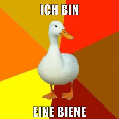 ich bin eine biene