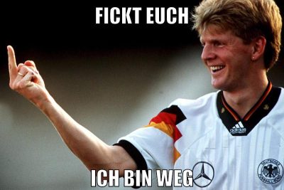 Fickt euch ich bin weg