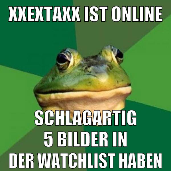 xxextaxx ist online schlagartig 5 bilder in der watchlist haben
