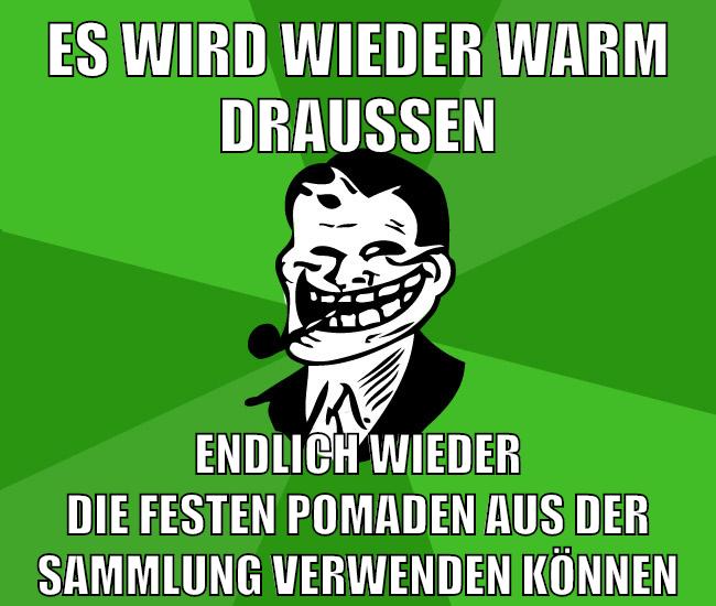 es wird wieder warm draußen endlich wieder die festen pomaden aus der sammlung verwenden können