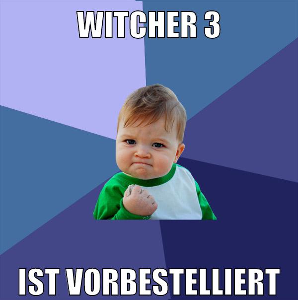 witcher 3 ist vorbestelliert