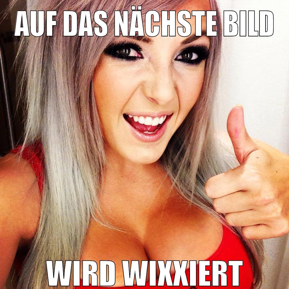 auf das nächste bild wird wixxiert