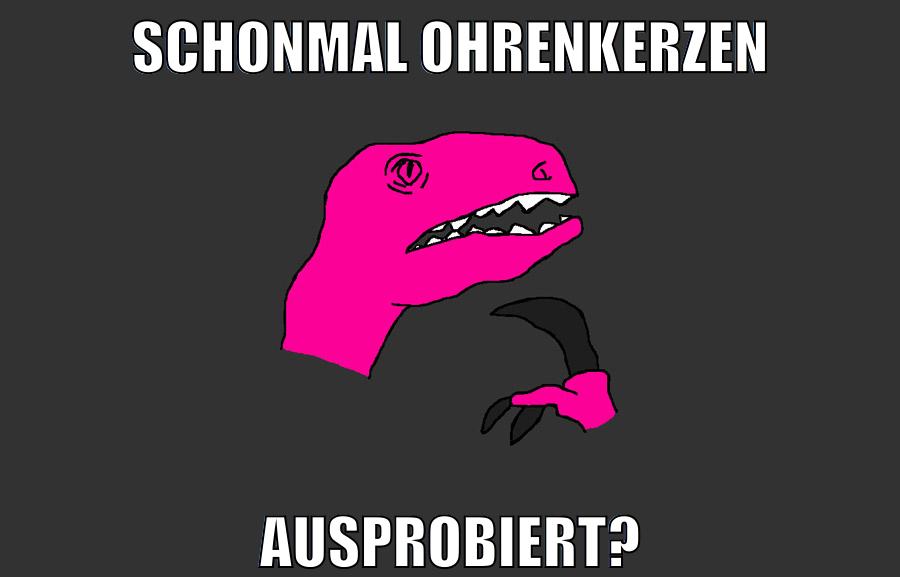 schonmal ohrenkerzen ausprobiert?