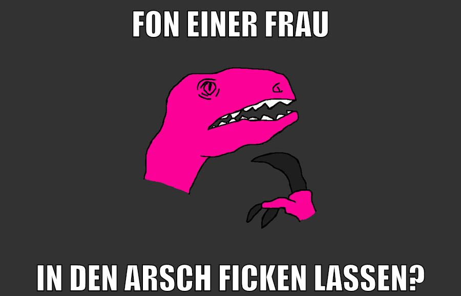 Fon einer frau in den arsch ficken lassen?