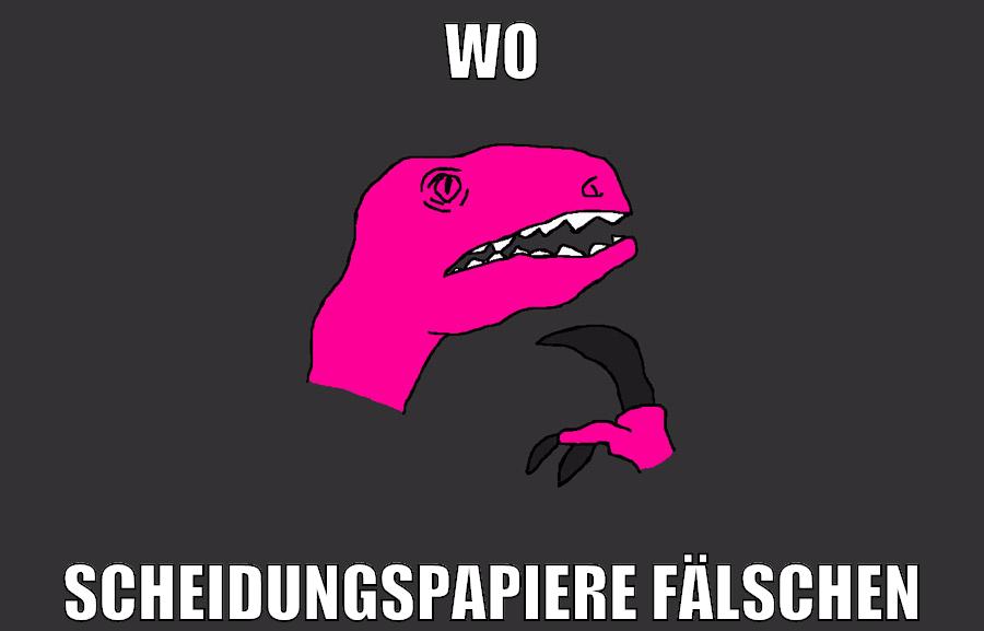 wo scheidungspapiere fälschen