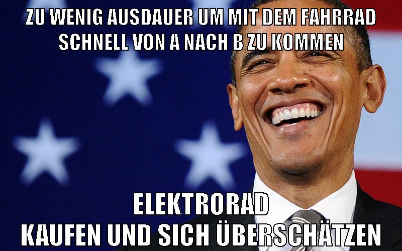 zu wenig ausdauer um mit dem fahrrad schnell von a nach b zu kommen elektrorad kaufen und sich überschätzen