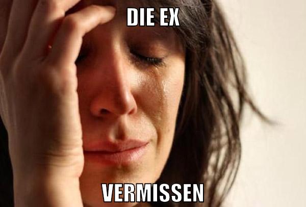 die ex vermissen