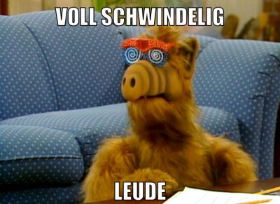 Voll schwindelig Leude