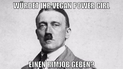 würdet ihr vegan power girl einen rimjob geben?