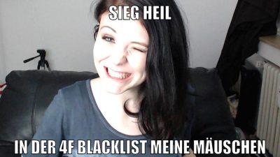 Sieg heil in der 4f blacklist meine mäuschen