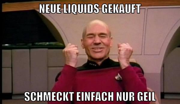 neue liquids gekauft schmeckt einfach nur geil