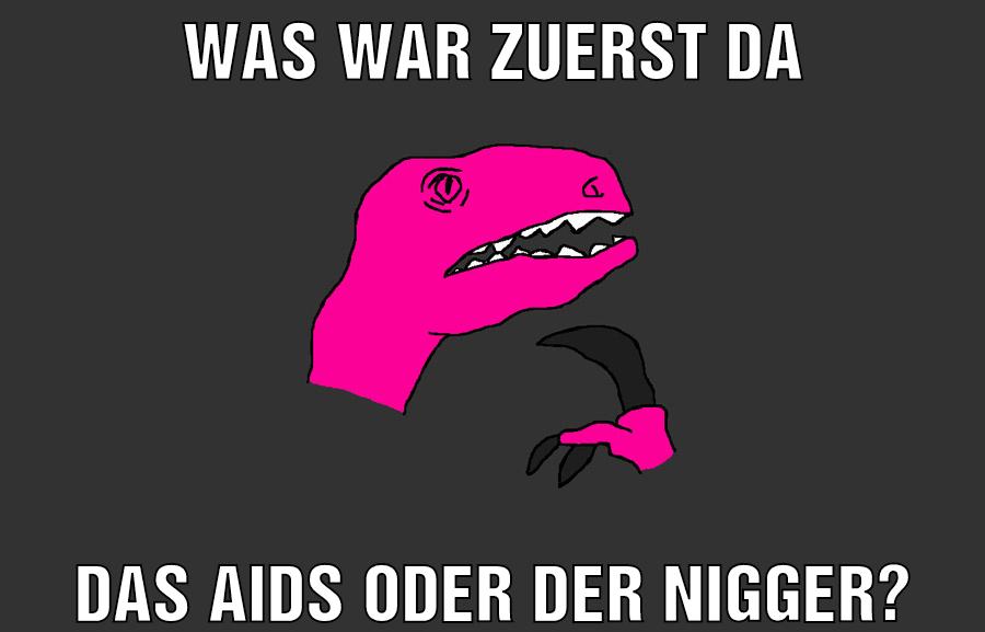 Was war zuerst da Das Aids oder der nigger?