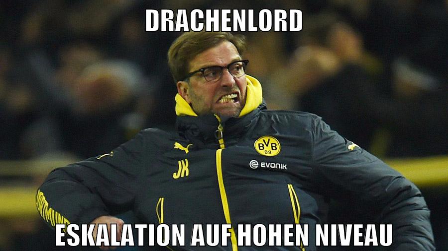 Drachenlord eskalation auf hohen niveau