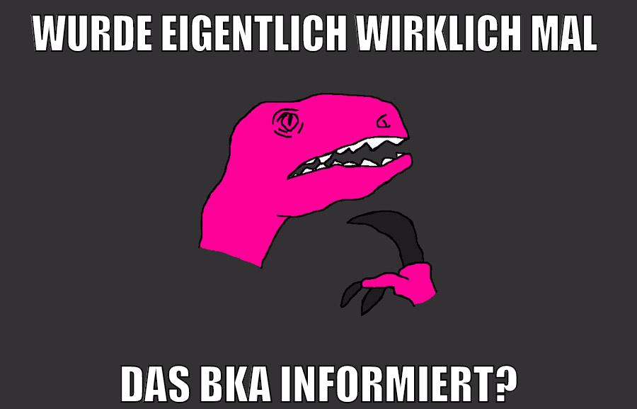 wurde eigentlich wirklich mal das BKA informiert?