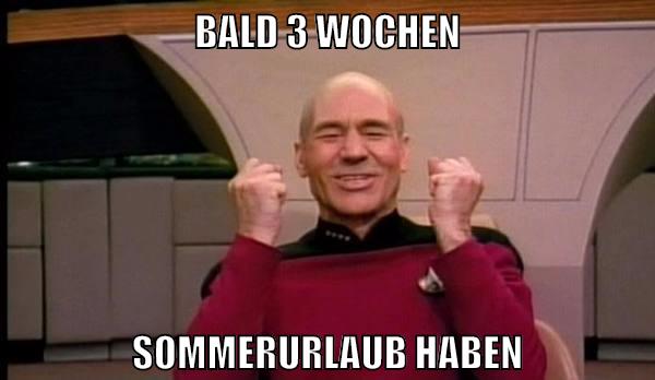 bald 3 wochen sommerurlaub haben