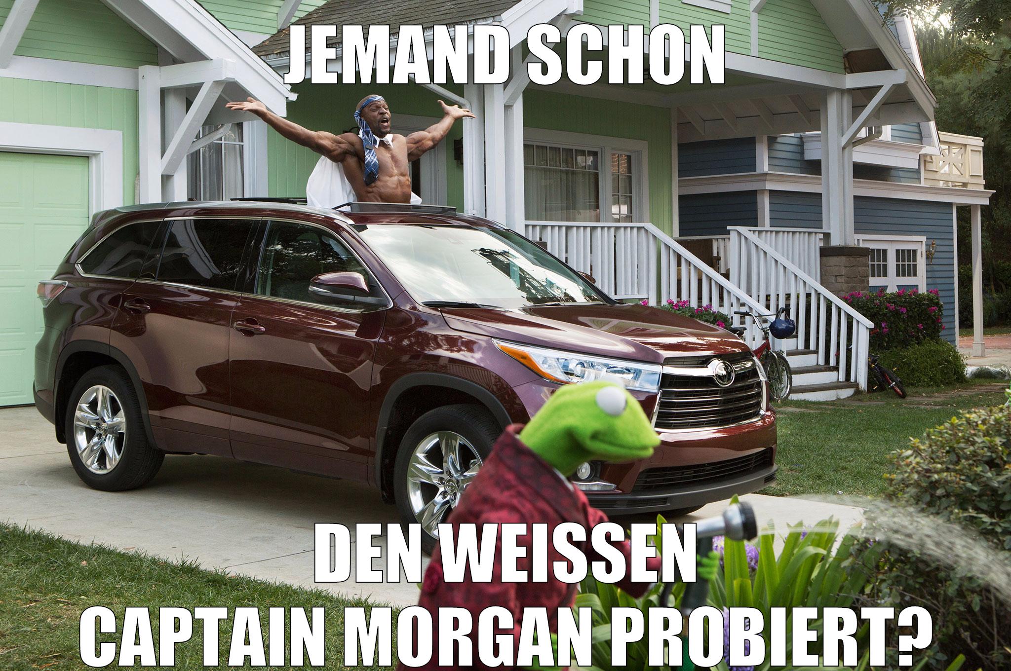 Jemand schon den weißen Captain Morgan probiert?