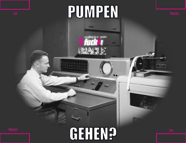 pumpen gehen?