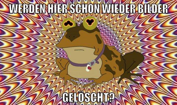 WERDEN HIER SCHON WIEDER BILDER GELÖSCHT?