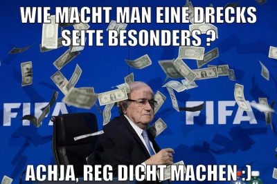 Wie macht man eine drecks seite besonders ? Achja, Reg dicht machen :)