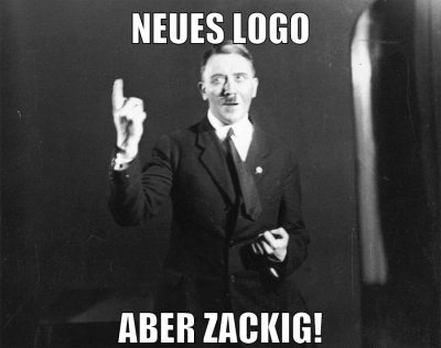 Neues Logo aber zackig!