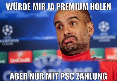 würde mir ja premium holen aber nur mit psc zahlung
