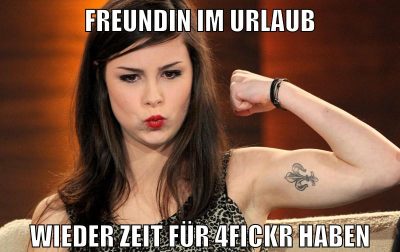 Freundin im Urlaub wieder Zeit für 4fickr haben