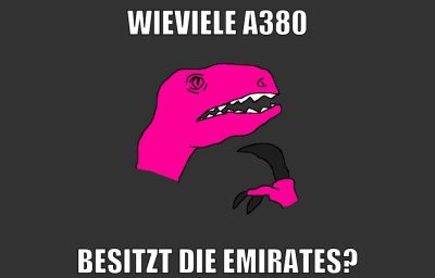 wieviele a380 besitzt die emirates?