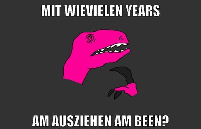 mit wievielen years am ausziehen am been?