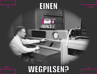 einen wegpilsen?