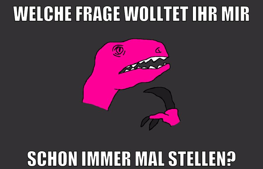 welche frage wolltet ihr mir schon immer mal stellen?