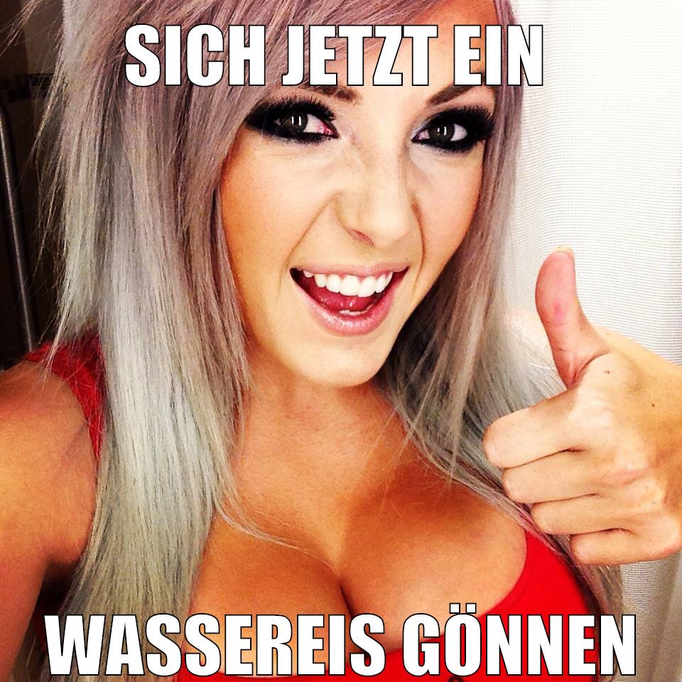 sich jetzt ein wassereis gönnen