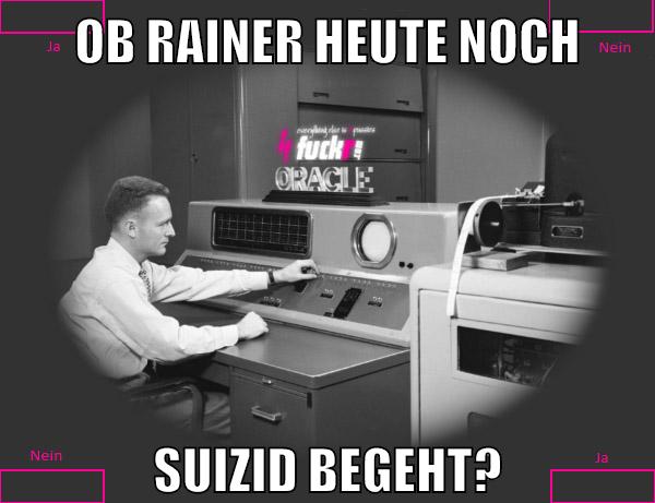 ob rainer heute noch suizid begeht?