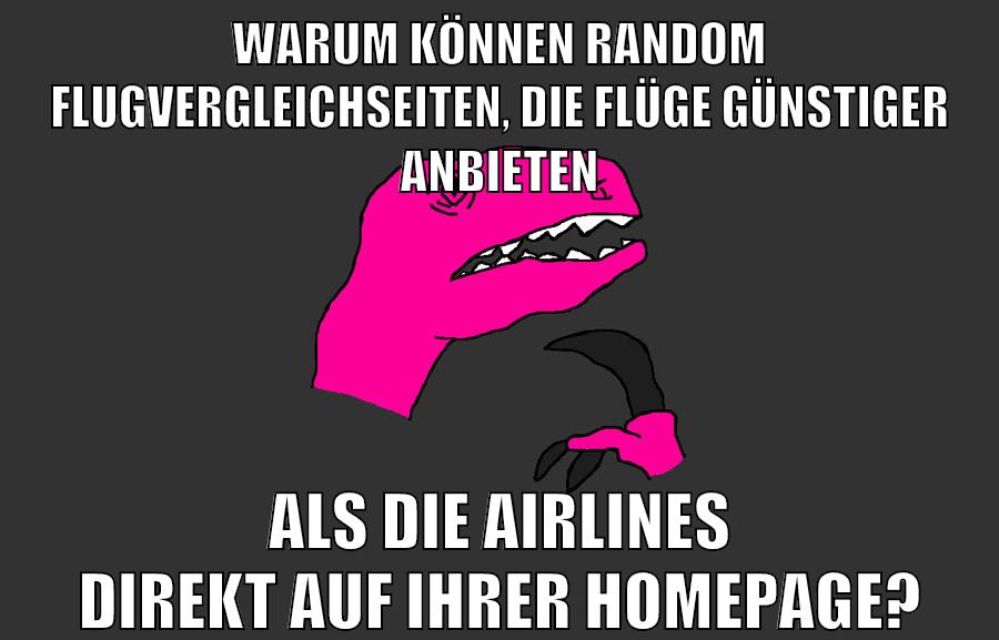warum können random flugvergleichseiten, die flüge günstiger anbieten als die airlines direkt auf ihrer homepage?