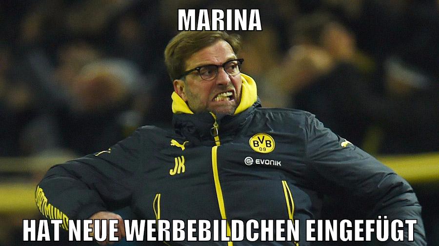 marina hat neue werbebildchen eingefügt