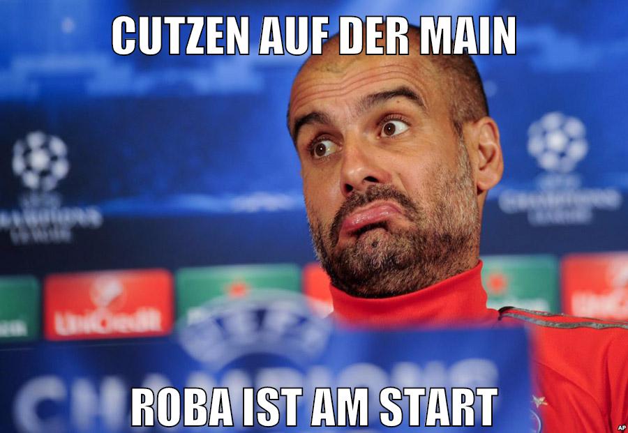 cutzen auf der main roba ist am start