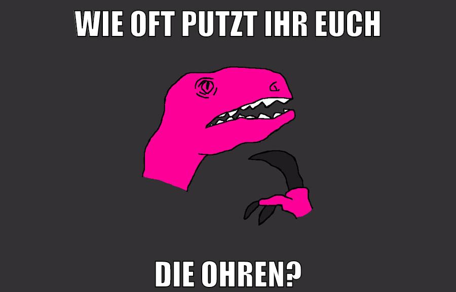 wie oft putzt ihr euch die ohren?
