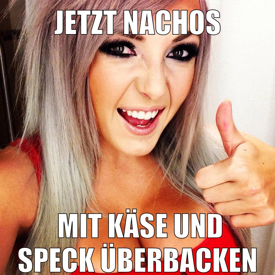 jetzt nachos mit käse und speck überbacken