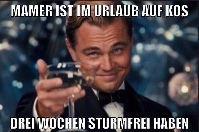Mamer ist im Urlaub auf KOS Drei Wochen Sturmfrei Haben