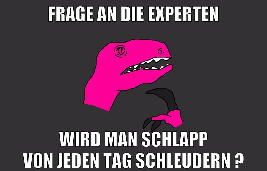 Frage an die experten wird man schlapp von jeden tag schleudern ?