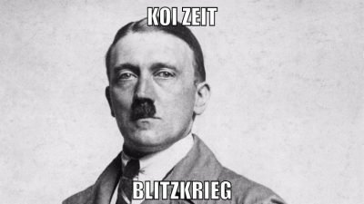 koi zeit blitzkrieg
