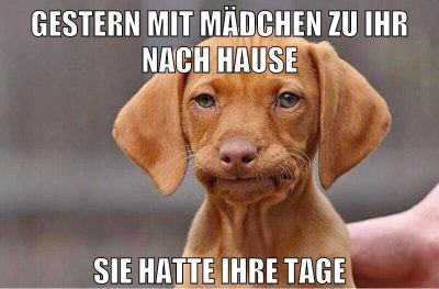 Gestern mit Mädchen zu ihr nach hause Sie hatte ihre tage
