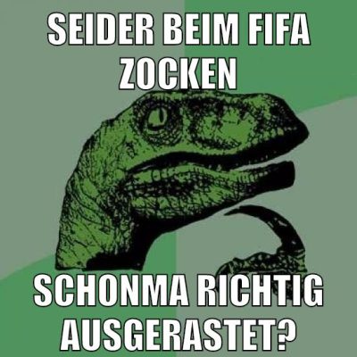 SEIDER BEIM FIFA ZOCKEN SCHONMA RICHTIG AUSGERASTET?
