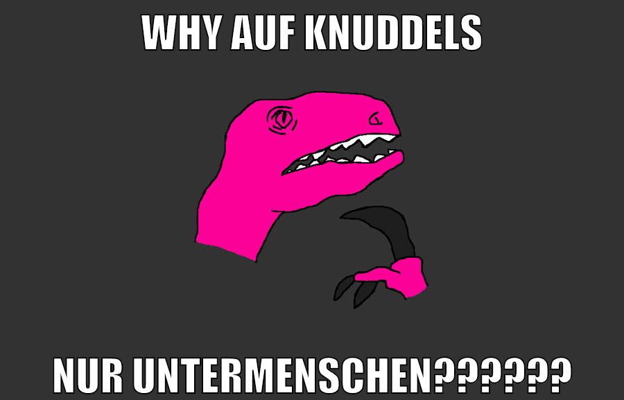 why auf knuddels nur untermenschen??????
