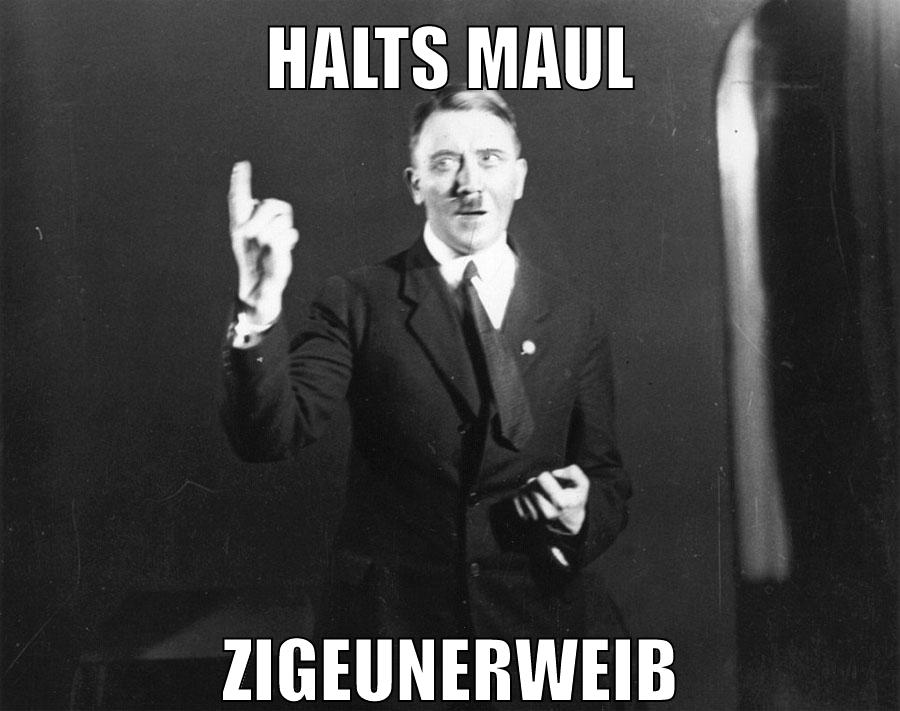 halts maul zigeunerweib
